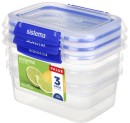 Sistema-Klip-It-Plus-Containers-1-Litre-3-Pack Sale