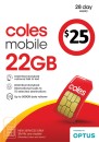 Coles-Mobile-25-Prepaid-SIM Sale
