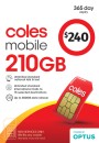 Coles-Mobile-240-Prepaid-SIM Sale