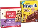 Nestl-Nesquik-Bar-Uncle-Tobys-Muesli-Bars-5-6-Pack-or-Roll-Ups-6-Pack-Selected-Varieties Sale