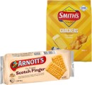 Arnotts-Scotch-Finger-Biscuits-250g-or-Smiths-Crackers-160g-Selected-Varieties Sale