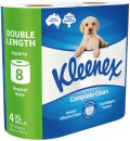 Kleenex-Complete-Clean-Double-Length-Toilet-Tissue-4-Pack Sale