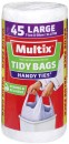 Multix-Bags-Handy-Ties-Large-Tidy-Bags-45-Pack Sale