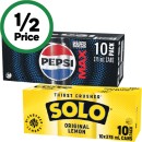 Pepsi-Solo-Mountain-Dew-or-Schweppes-Lemonade-Soft-Drink-Varieties-10-x-375ml Sale