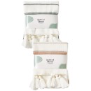 Knitted-Throw-with-Tassels-Light-Taupe-or-Green Sale