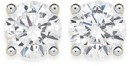 9ct-Gold-Cubic-Zirconia-Stud-Earrings Sale