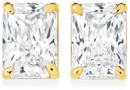 9ct-Gold-Cubic-Zirconia-Stud-Earrings Sale