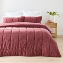 Chenille-Velvet-Quilt-Cover-Set-Queen-Bed-Port Sale