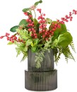Ribbed-Smoke-Glass-Vase Sale