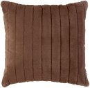 50cm-Faux-Fur-Cushion-Brown Sale