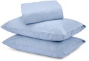 Marle-Cotton-Flannelette-Sheet-Set-Queen-Bed-Blue Sale