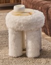 Mia-Fluffy-Ottoman Sale