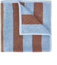 Stripe-Cotton-Bath-Towel-Brown Sale