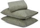 Marle-Cotton-Flannelette-Sheet-Set-Queen-Bed-Green Sale