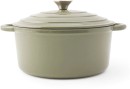 5L-Cast-Iron-Casserole-Green Sale