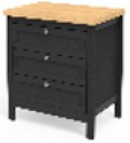 Camille-3-Drawer-Bedside-Table-Black Sale