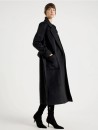 Basque-Wrap-Coat-Black Sale