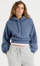 Grab-Pleated-Back-Hooded-Sweat-Vintage-Indigo Sale