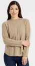 Regatta-Merino-Blend-Jumper-Latte Sale