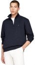 Tommy-Hilfiger-Essential-Cotton-14-Zip-Knit-Navy Sale