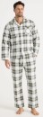 Soho-Mens-Flannelette-PJ-Set-Winter-Check Sale