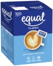 Equal-Sweetener-Sachets-100-Pack Sale