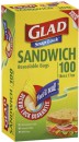 Glad-Snap-Lock-Resealable-Sandwich-Bags-100-Pack Sale