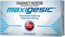 Maxigesic-Double-Action-12-Tablets Sale