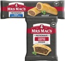 Mrs-Macs-Microwaveable-Beef-Pie-or-Sausage-Roll-175g Sale