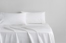 Sheridan-Byren-Percale-Sheet-Set-40cm-White Sale