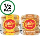Golden-Crumpet-Rounds-Pk-6 Sale