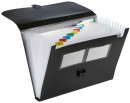 Keji-Expanding-File-13-Pocket-with-Handle-Black Sale
