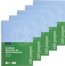 JBurrows-A4-Spiral-Notebook-200-Page-5-Pack Sale
