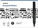 JBurrows-Permanent-Markers-Bullet-Black-24-Pack Sale