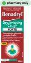 Benadryl-Dry-Irritating-Cough-Forte-Peach-Flavour-200mL Sale