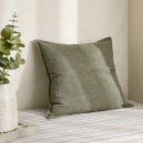 Sorano-Linen-Blend-Cushion-Olive Sale