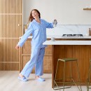 Henri-Stripe-Flannelette-Pyjamas-Blue Sale