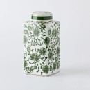 Square-Ginger-Jar-Green Sale