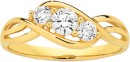 Alora-9ct-Gold-Lab-Grown-Diamond-Trilogy-Offset-Ring Sale