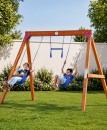 Play-Ridge-Deluxe-Wooden-Swing-Set Sale