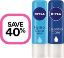 Save-40-on-Nivea-Lipcare-Range Sale
