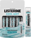 Listerine-Liquid-Mouthwash-On-The-Go-Cool-Mint-10mL-x-15-Sachets Sale
