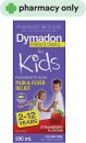 Dymadon-For-Kids-2-to-12-Years-Liquid-Paracetamol-Strawberry-200mL Sale