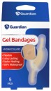 Guardian-Hydrocolloid-Gel-Bandages-28mm-x-69mm-5-Pack Sale