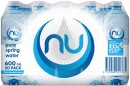 NEW-Nu-Pure-Spring-Water-20x600mL Sale
