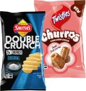 Smiths-Double-Crunch-Chips-150g-or-Twisties-Churros-Cinnamon-Sugar-120g-Selected-Varieties Sale