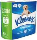 Kleenex-Complete-Clean-Double-Length-Toilet-Tissue-4-Pack Sale