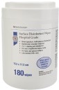 Alcohol-Wipes-Hospital-Grade-IPA-70-vv-220-Detergent-Tub-of-180-Wipes Sale