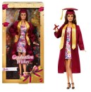 Barbie-Signature-Graduation-Wishes-Fashion-Doll-with-Burgundy-Robe-Tassel-Cap Sale