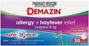 Demazin-Allergy-Hayfever-Relief-Non-Drowsy-30-Tablets Sale